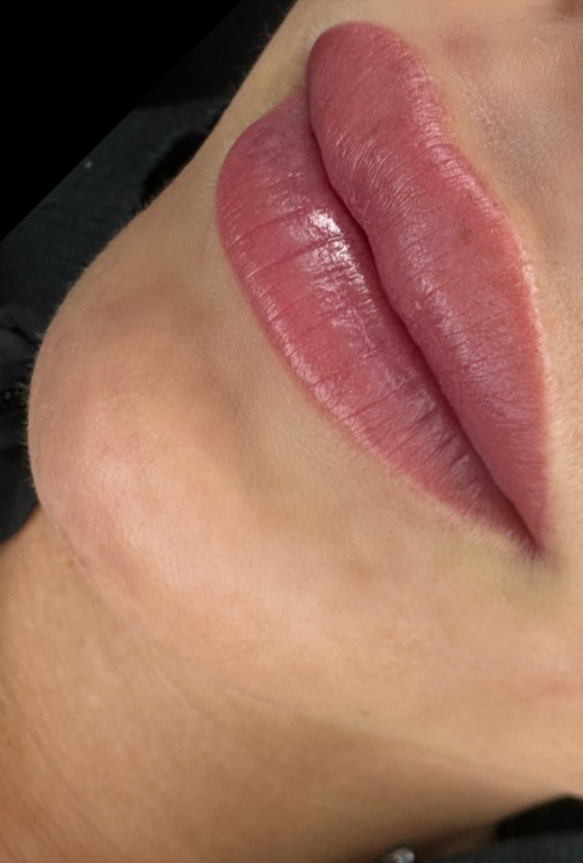 Lip blush result