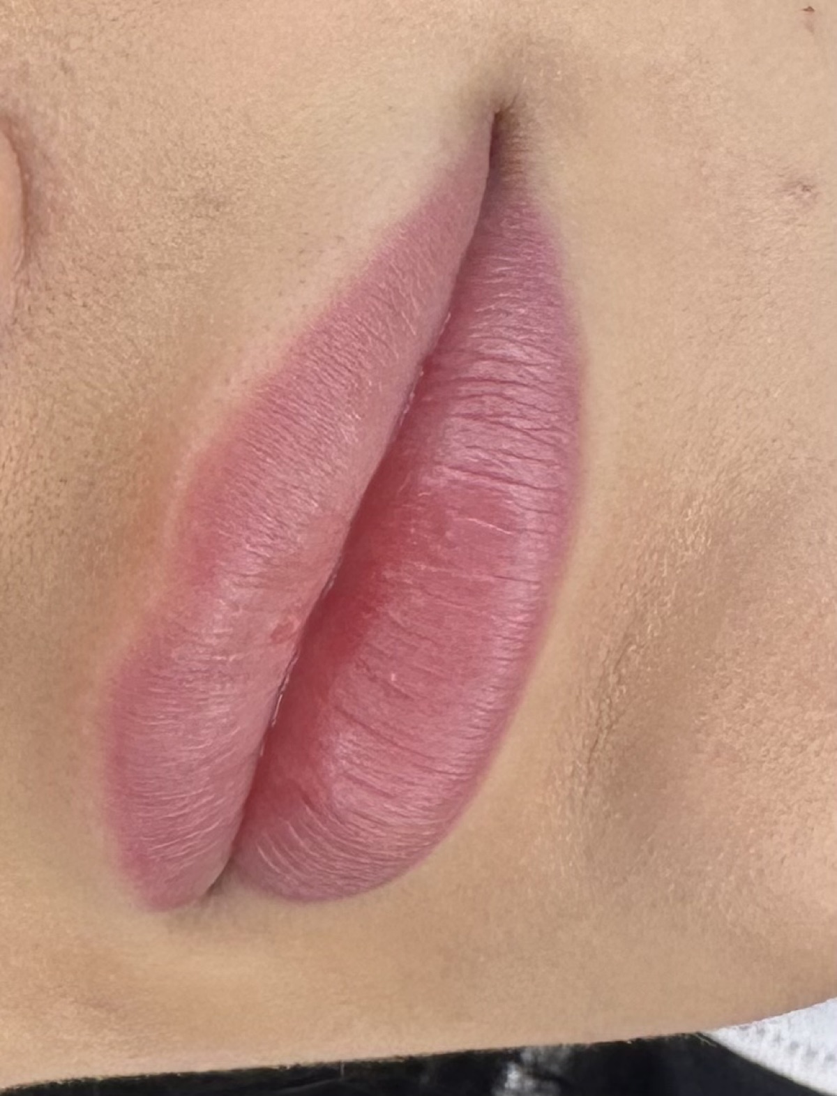 Lip blush result