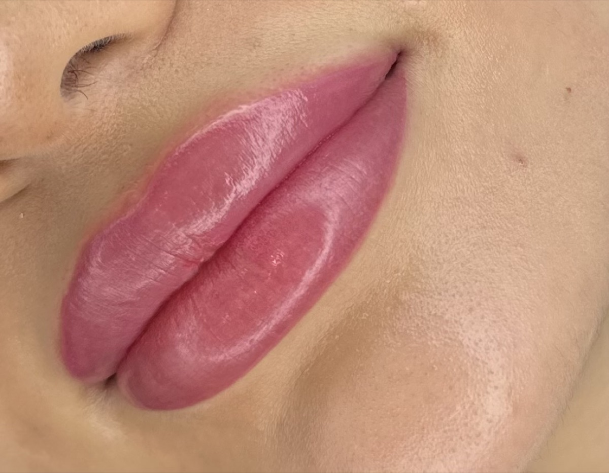 Lip blush result